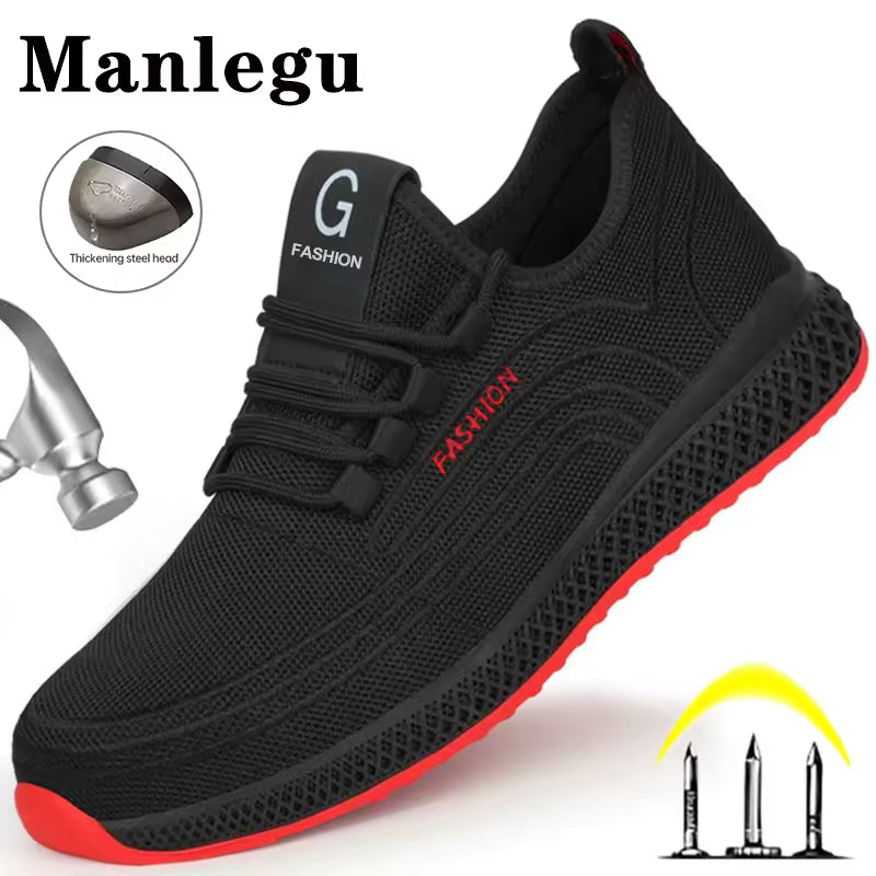 Air Mesh Steel Toe Shoes BG SAFETYWEAR